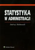 Statystyka w administracji - Outlet - Andrzej Malinowski