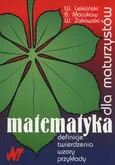 Matematyka dla maturzystów - Wacław Leksiński