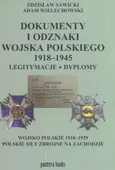 Dokumenty i odznaki Wojska Polskiego 1918 - 1945 Legitymacje i dyplomy - Outlet - Zdzisław Sawicki