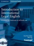 Introduction to International Legal English Student's Book + 2CD - Matt Firth