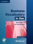 Business Vocabulary in Use: Elementary to Pre-intermediate + CD - Bill Mascull