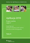 Aplikacja 2010 Prawo cywilne część 2 - Outlet - Katarzyna Jasińska