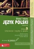 Język polski 2 Słowa i teksty Literatura i nauka o języku Podręcznik do pracy w szkole - Outlet - Barbara Łazińska