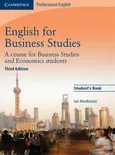 English for Business Studies Student's Book - Ian MacKenzie