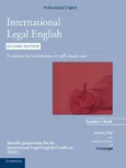 International Legal English Teacher's Book - Amy Krois-Lindner