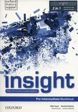 Insight Pre-Intermediate Workbook + Online practice - Outlet - Rachel Roberts