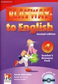 Playway to English 4 Teacher's Resource Pack + CD - Outlet