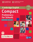 Compact Preliminary for Schools Student's Book without Answers + CD with Testbank - Sue Elliott