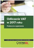 Odliczanie VAT w 2017 roku - Justyna Kowalik