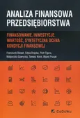 Analiza finansowa przedsiębiorstwa - Franciszek Bławat