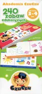 Akademia CzuCzu dla dzieci od 3-4 lat 240 zabaw edukacyjnych - Outlet