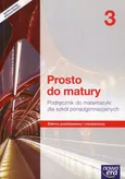 Prosto do matury Matematyka 3 Podręcznik Zakres podstawowy i rozszerzony - Outlet - Maciej Antek