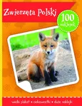 Zwierzęta Polski książeczka z plakatem i 100 naklejek - Outlet