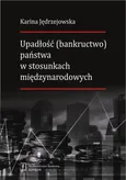 Upadłość (bankructwo) państwa  w stosunkach międzynarodowych - Outlet - Karina Jędrzejowska