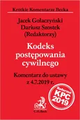 Kodeks postępowania cywilnego. Komentarz do ustawy z 4.7.2019 r. - Jacek Gołaczyński