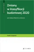 Zmiany w klasyfikacji budżetowej 2020