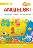 Angielski Zagadkowe cyferki i ciekawe słowa 7-12 lat Książka + CD
