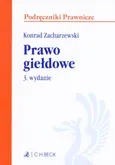 Prawo giełdowe - Konrad Zacharzewski