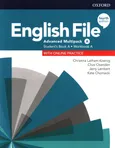 English File 4e Advanced  Student's Book/Workbook Multi-Pack A - Outlet - Kate Chomacki