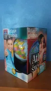 Pakiet edukacyjny Atlas geograficzny + Globus polityczny