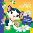 Książka z puzzlami Nieśmiały kotek - Urszula Kozłowska