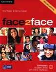 face2face Elementary Student's Book with Online Workbook - Outlet - Gillie Cunningham