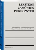 Leksykon zamówień publicznych - Włodzimierz Dzierżanowski