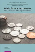 Public finance and taxation in the Constitution of the Republic of Poland - Wojciech Morawski