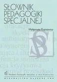 Słownik pedagogiki specjalnej - Małgorzata Kupisiewicz