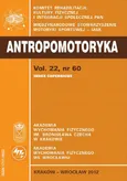 ANTROPOMOTORYKA NR 60-2012 - Praca zbiorowa