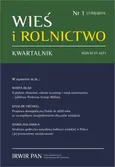 Wieś i Rolnictwo nr 1 (170)/2016 - Marta Domagalska-Grędys: Kontekst innowacji w grupach producentów rolnych - Arkadiusz Sadowski