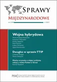 Sprawy Międzynarodowe 2/2015 - Potencjalne konsekwencje TTIP - Agata Kleczkowska