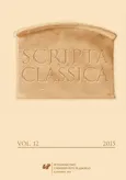Scripta Classica. Vol. 12 - 01 Capital Punishment in Classical Athens