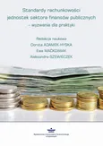 Standardy rachunkowości jednostek sektora finansów publicznych – wyzwania dla praktyki