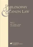 „Philosophy and Canon Law” 2016. Vol. 2 - Damián Němec