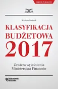 Klasyfikacja budżetowa 2017 - Krystyna Gąsiorek