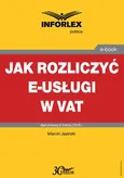 Jak rozliczyć e-usługi w VAT - Marcin Jasiński