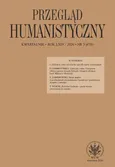 Przegląd Humanistyczny 2020/3 (470)