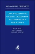 Odpowiedzialność osobista urzędników w zamówieniach publicznych - Beata Nuzzo