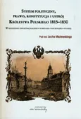 System polityczny prawo konstytucja i ustrój Królestwa Polskiego 1815-1830