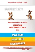 Matematyka z wesołym kangurem - Suplement 2022 (Żaczek/Maluch/Beniamin) - Zbigniew Bobiński
