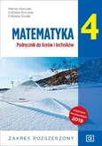 Matematyka 4 Podręcznik Zakres rozszerzony - Outlet - Elżbieta Kurczab