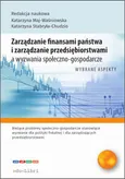 Zarządzanie finansami państwa i zarządzanie przedsiębiorstwami a wyzwania społeczno-gospodarcze - Bartłomiej Siwek