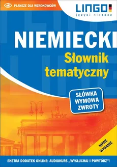Niemiecki. Słownik tematyczny. Książka + MP3 - Outlet - Tomasz Sielecki