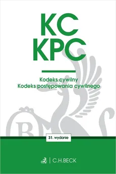 KC KPC Kodeks cywilny Kodeks postępowania cywilnego Edycja Sędziowska - Outlet
