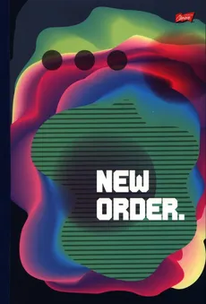 Brulion A4 w kratkę 96 kartek New Order