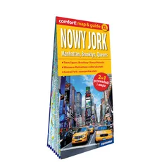Nowy Jork. Manhattan, Brooklyn, Queens laminowany map&guide XL 2w1: przewodnik i mapa