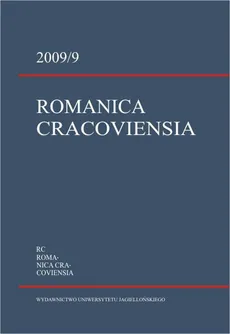 Romanica Cracoviensia 2009 / 9