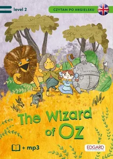 Czytam po angielsku The Wonderful Wizard of Oz / Czarnoksiężnik z krainy Oz - Outlet - Joanna Brodziak