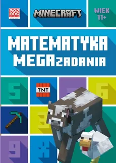 Minecraft Matematyka Megazadania 11+ - Outlet - Dan Lipscombe, Katherine Pate